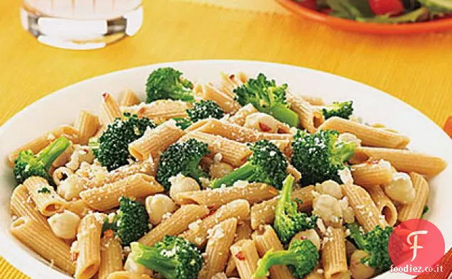 Penne Integrali con Broccoli e Ceci