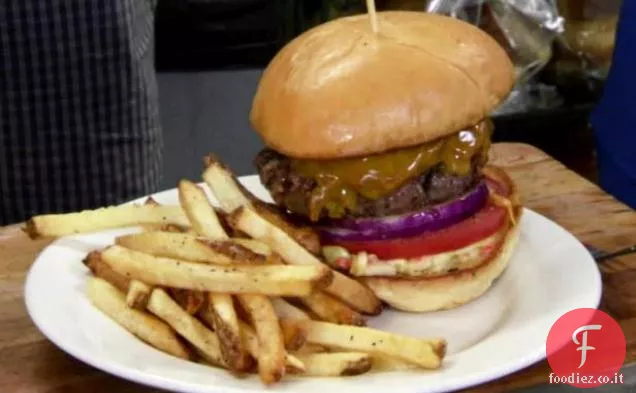 Hamburger di maiale BBQ