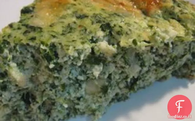 Quiche di spinaci facili di Mel