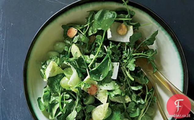 Petto di tacchino arrosto e patate con succo di soia al limone