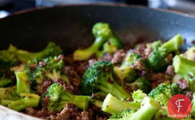 Manzo e broccoli Stir Fry