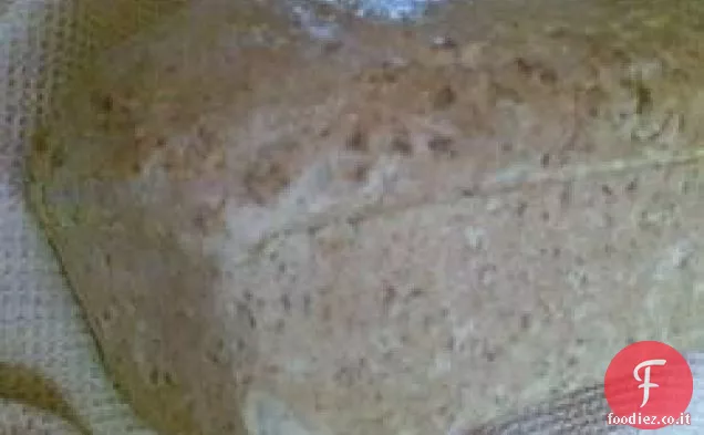Pane di avena di grano incrinato