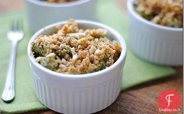 Casseruola di broccoli e formaggio magro