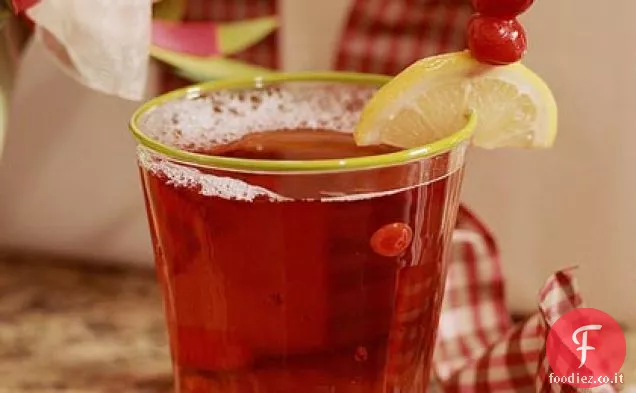 Spritzer di mirtilli e lamponi