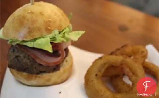 Hamburger da pub gourmet