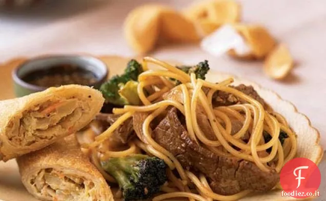 Manzo-Broccoli Lo Mein