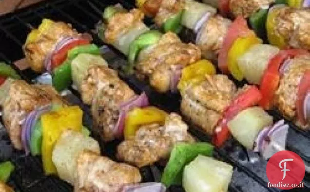 Peperoncino Lime Pollo Kabobs