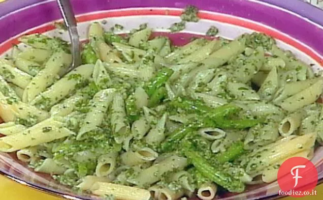 Penne con Rucola e Pesto di Noci