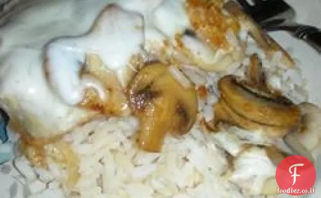 Mozzarella Funghi Pollo