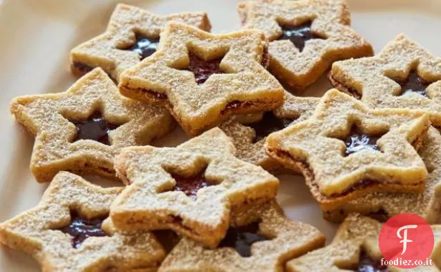 Biscotti Sandwich stelle Linzer