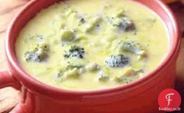 Zuppa di formaggio broccoli