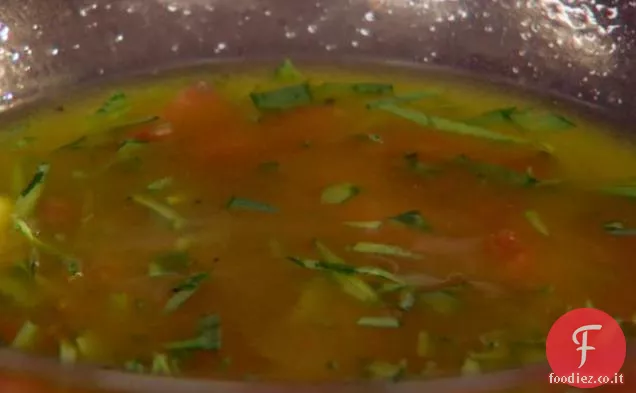 Condimento di pomodoro fresco