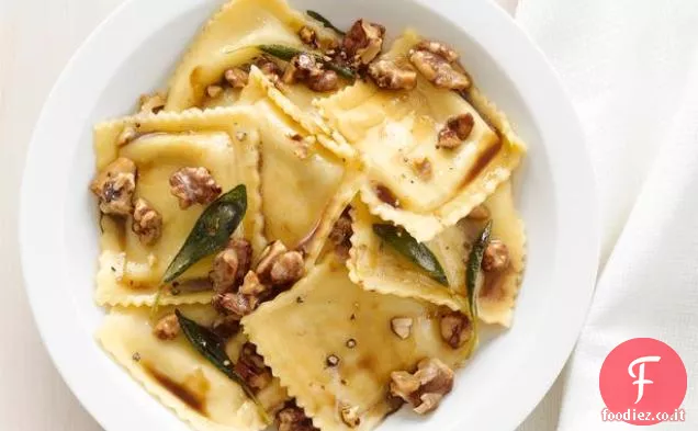 Ravioli al Burro di Salvia e Noci