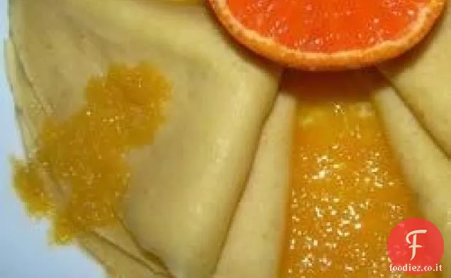 Salsa all'arancia per Crepes