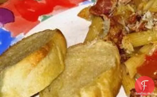 Salsa rossa semplice con pasta