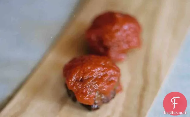 Polpette Italiane in Salsa di Cappero-Pomodoro