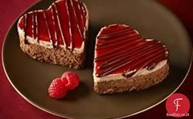 Ghirardelli Cioccolato Lampone Cheesecake Cuori