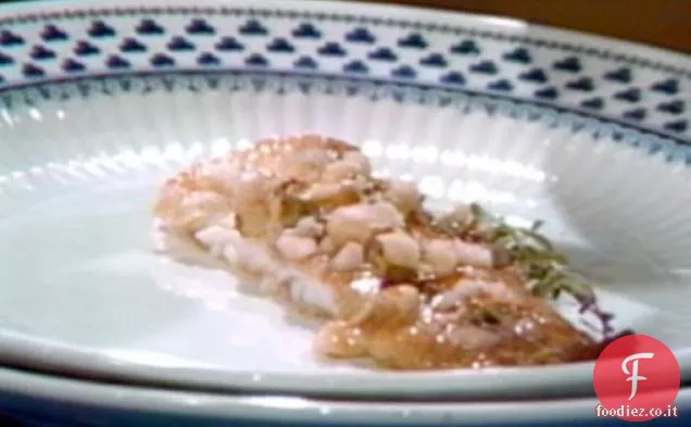 Sogliola con Salsa di Acciughe
