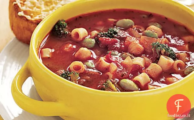 Zuppa di pasta e fagioli