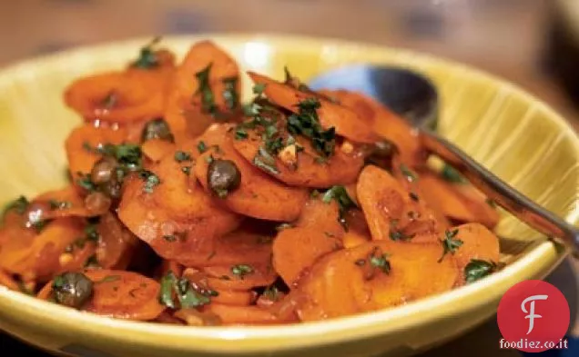 Carote con Paprika e Capperi