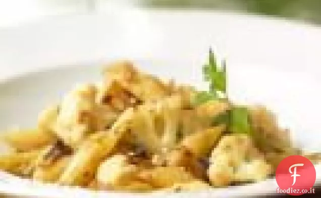 Penne Con Cavolfiore e Capperi