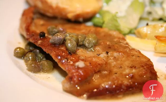 Capesante di vitello con limone e capperi