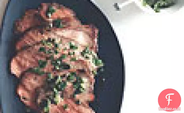 Roast Beef con Salsa Verde Scalogno-Cappero