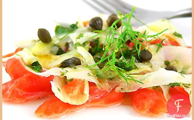Carpaccio di Salmone al Finocchio