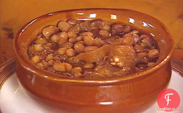 Fagioli al forno di acero