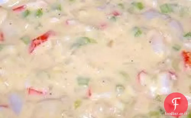 Casseruola di frutti di mare di Natale