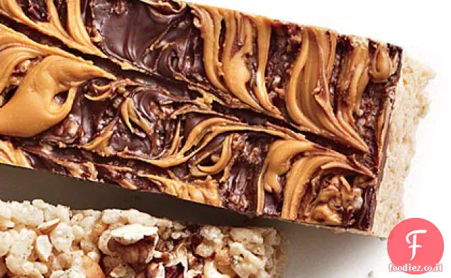 Cioccolato-Butterscotch Chewy Crispy Bars