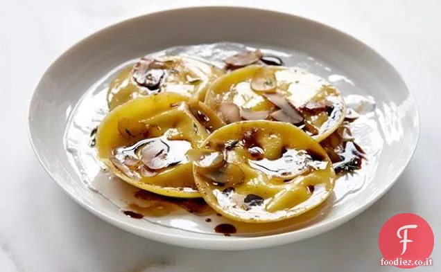 Ravioli di Castagne con Burro Rosolato e Timo