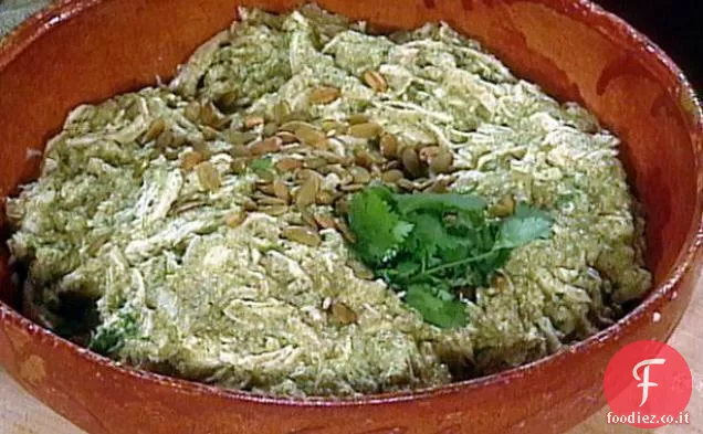 Pollo in salsa verde Cile