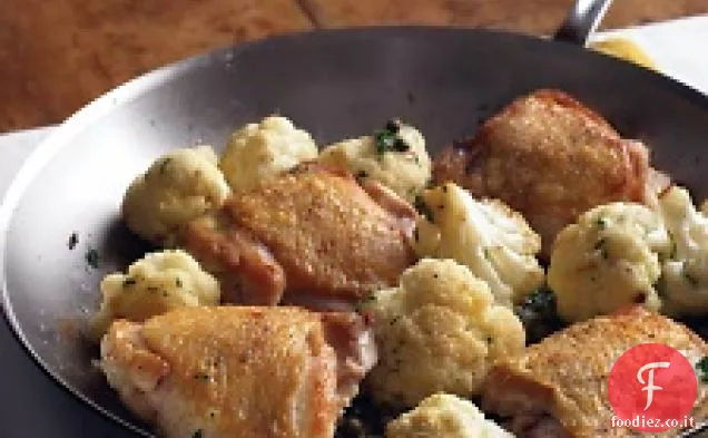 Pollo con cavolfiore e Prezzemolo