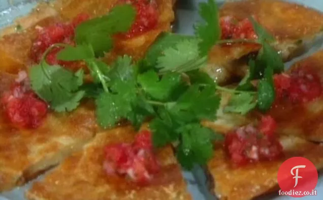 Quesadilla di bistecca piccante