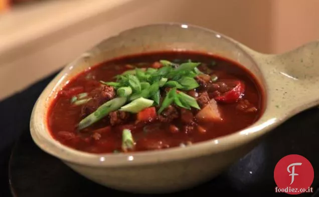 Cowboy Chili e pentola di fagioli al forno