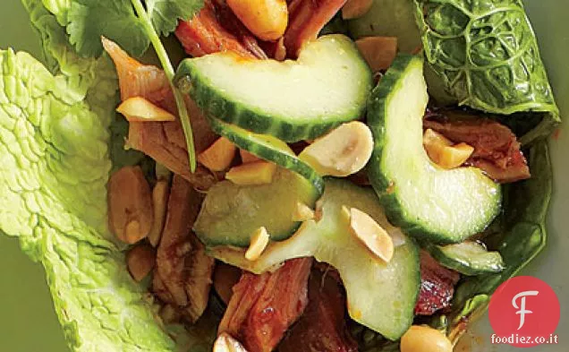 Insalata di cetrioli in agrodolce