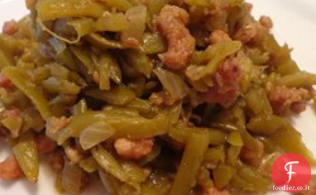 Fagiolini piccanti e dolci