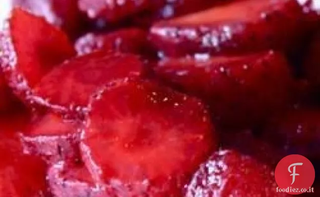 Fragole infuse di lime e tequila