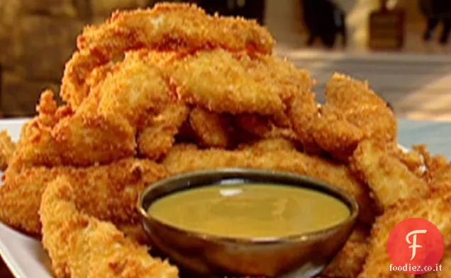 Offerte di pollo di Tony con salsa di senape al miele