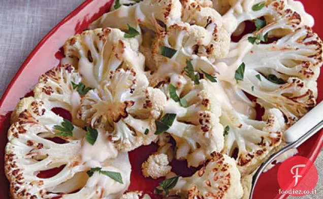 Cavolfiore arrosto con salsa Mornay