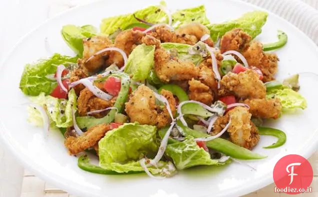 Insalata di gamberetti popcorn