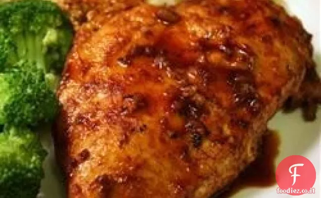 Salsa di pollo e vino rosso