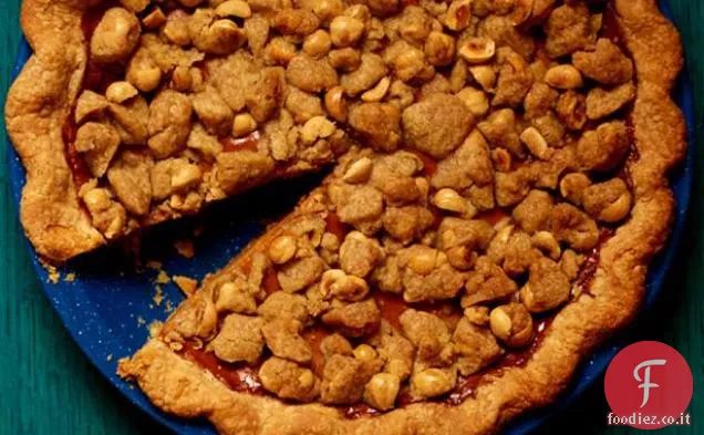 Torta di Streusel di patate dolci