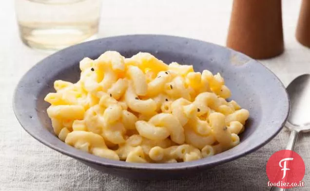 Maccheroni cremosi e formaggio