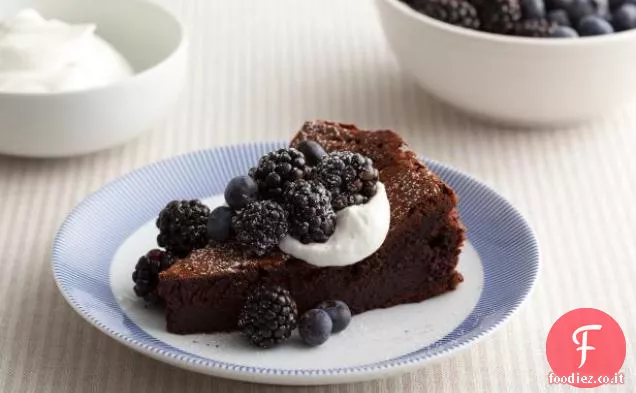 Torta al cioccolato senza farina di Gina