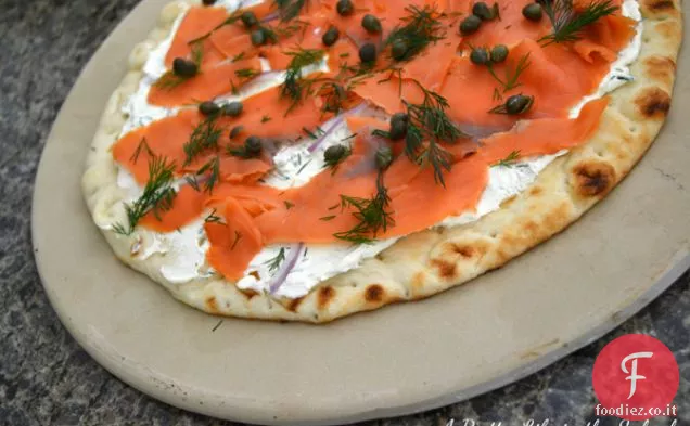 Pizza al Salmone affumicato