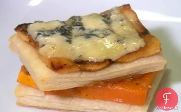Zucca arrosto e crostata di mele