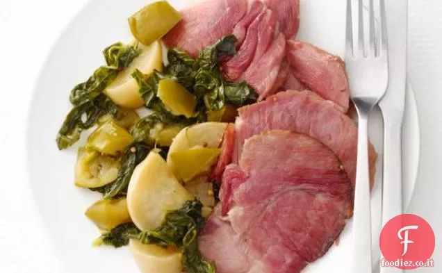 Prosciutto cotto con Rape