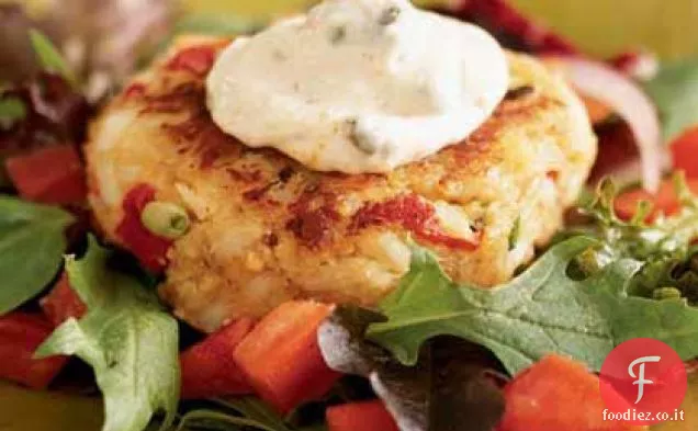 Torte di granchio con Remoulade